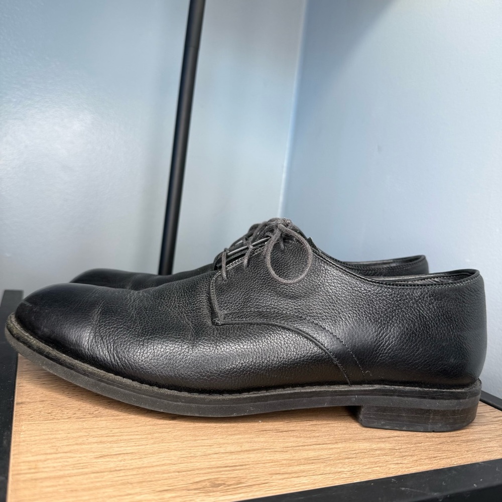 Allen Edmonds Black Leather Derby Shoes